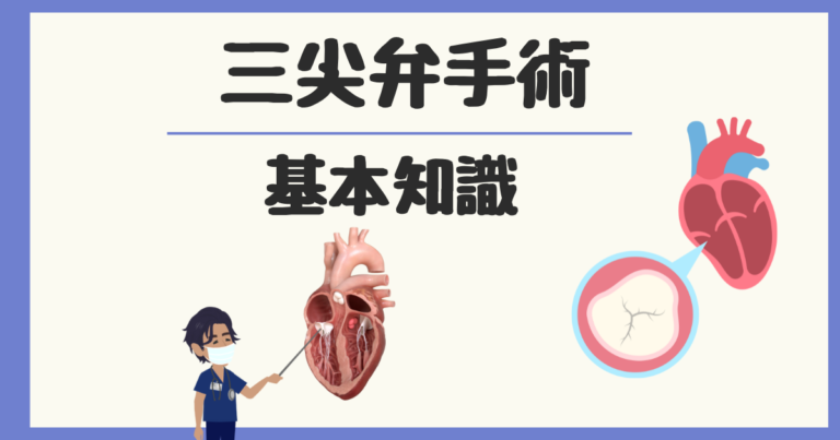 三尖弁手術の基本知識